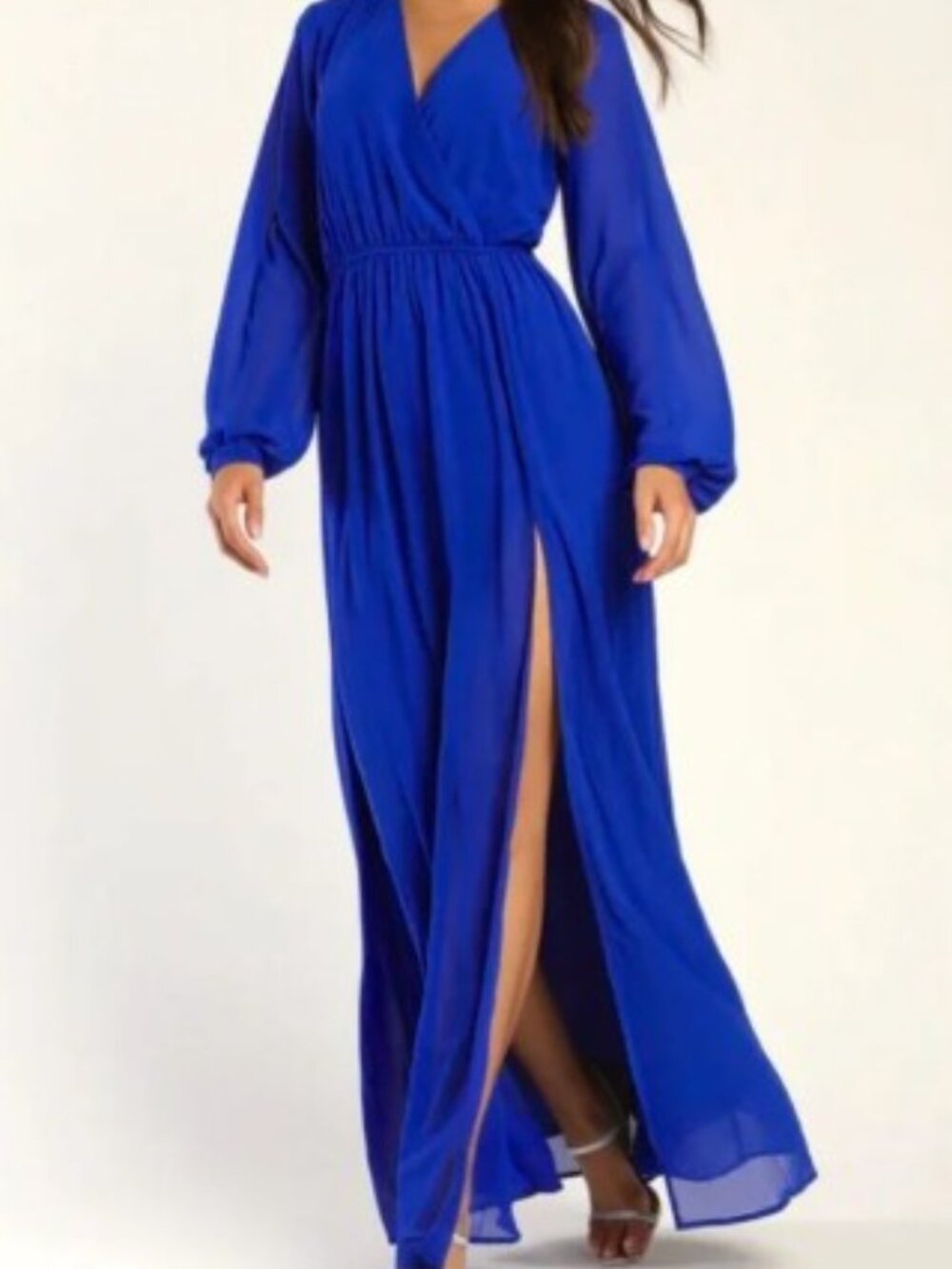 Lulus royal blue maxi dress